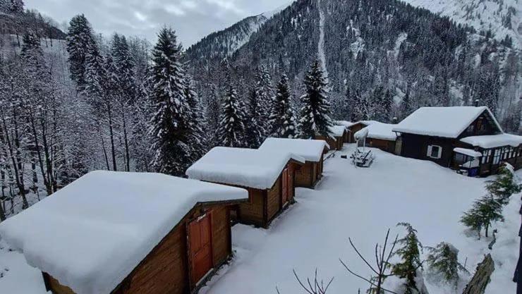 Kardelen Bungalov Evleri̇ Ayder Yaylasi Esterno foto